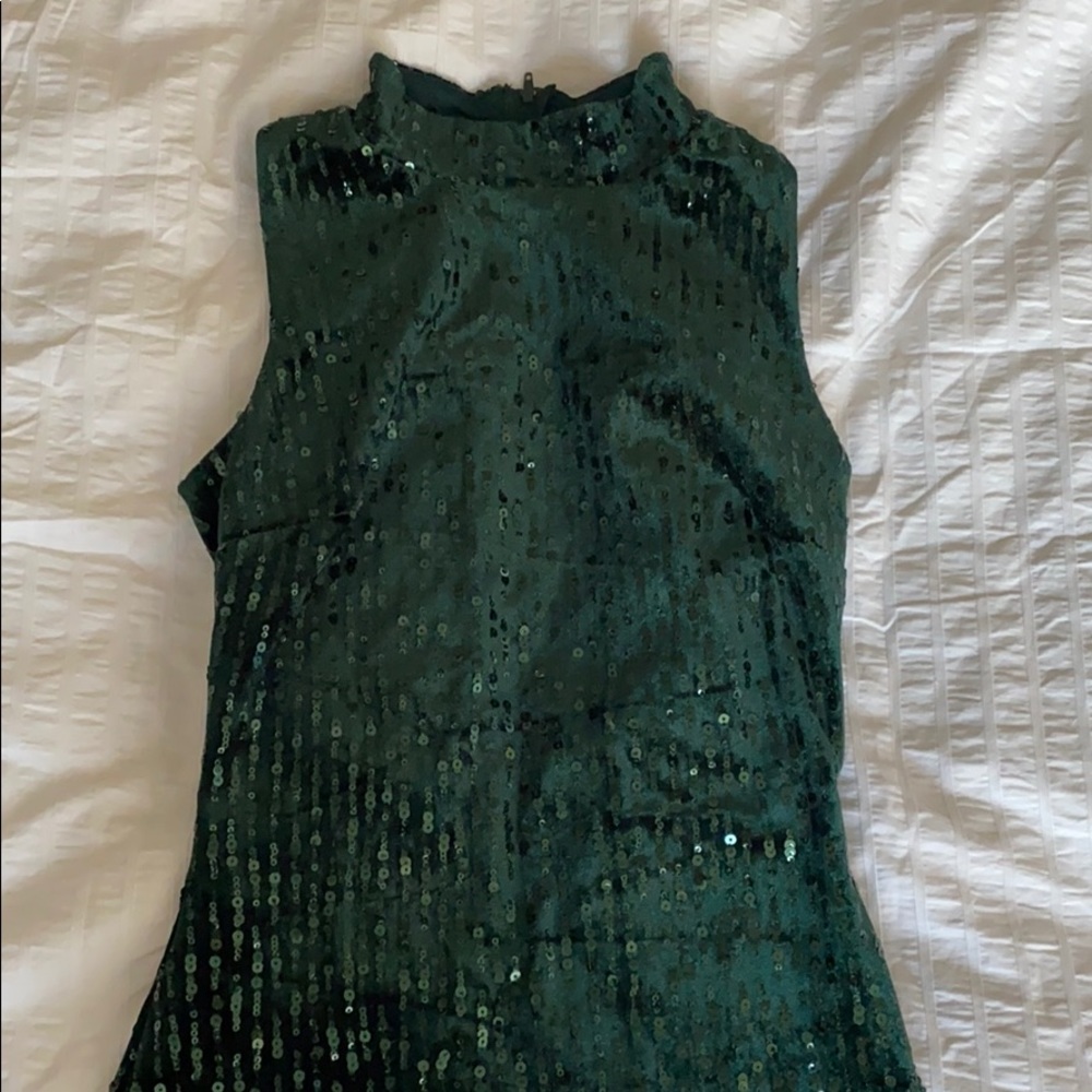 Hunter Green Bodycon Dress